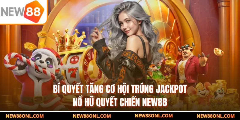Bí quyết tăng cơ hội trúng jackpot nổ hũ quyết chiến NEW88